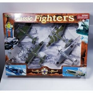 Red Box Classic Fighters 4 Die-cast Classic Fighters Air crafts #63034